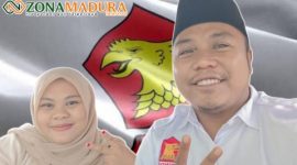 Foto. Politisi Muda Gerindra Asal Dapil V Sumenep, Wawan S,E Bersama Istrinya Nur Hayati saat perjalanan pengambilan Formulir BACALEG, Rabu 3 Mei 2023 (Sumber Foto, zonamaduranews.com) 