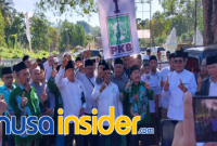 Foto. Bacaleg PKB saat mendaftarkan diri ke KPU Sumenep