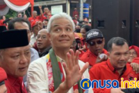 Calon Presiden dari PDIP, Ganjar Pranowo.