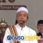 Foto. Kyai Musleh Adnan, S.Ag saat menyampaikan Tausiyah Keagamaan Pada Acara Peringatan Maulid Nabi Dan Tasyakuran Crew tak Roniro Desa Legung Timur