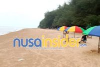 Foto. Tampilan Wisata Pantai Lombang Usai Dipercantik, (Sumber Kanalnews.id)