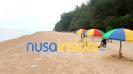 Foto. Tampilan Wisata Pantai Lombang Usai Dipercantik, (Sumber Kanalnews.id)
