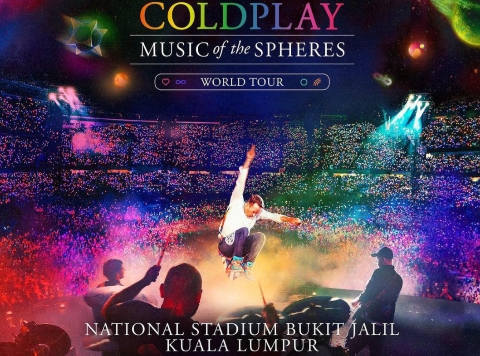 Akhir Pencarian Tiket Konser Coldplay di Jakarta. (Foto: Instagram @livenation.my)