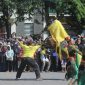 Foto. Kehebohan Festival Jaran Serek Di sumenep 
