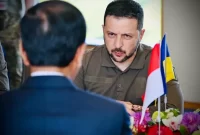 Presiden Republik Indonesia (RI) Ir Joko Widodo mengadakan pertemuan bilateral dengan Presiden Ukraina ( Doc,Biro Pers, Media, dan Informasi Sekretariat Presiden) Di Nusainsider.com