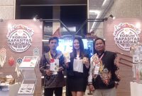 Foto. Kades Alas Malang, Samiudin (Kanan), Pemandu Forum Kapnas (Tengah), Kordinator UMKM Alas Malang, Nor Kholis (Kiri) 