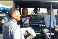 Foto : Pria Asal Surabaya Diringkus Polisi, Nekad Maling Motor Plat Merah Kelian Dinas