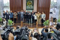 Foto. Kesepakatan Partai Politik Untuk Menggunakan Sistem Proporsional Terbuka