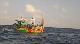 Foto. Kapal Cantrang Yang Beroperasi Di Pulau Masalembu, Sumenep