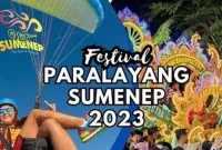 Festival Paralayang Sumenep 2023 (ig @paralayang_jokotole)
