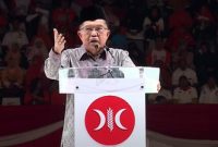 Wakil Presiden RI ke-10 dan 12 Jusuf Kalla menyinggung pentingnya keadilan dan kesejahteraan di Indonesia. (Foto: Tangkapan layar youtube PKSTV)