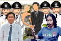 Foto. Ilustrasi Pernikahan Anak Kajari Sumenep, Fauzi As (Kanan), Herman Wahyudi (Kiri) 