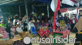 Foto. Tampak Kades Laden Bersama DPRD Fraksi Demokrat Kabupaten Pamekasan sedang duduk santai menikmati musik Uldaul Peserta