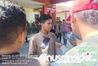 Foto. Miftahul Arifin, Presiden Gerakan Mahasiswa Ekstra Parlemen (Gempar) saat dikonfirmasi sejumlah wartawan