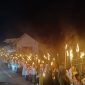 Foto. Suasana Pawai Obor MA Dhliyatul Talibin Ambunten