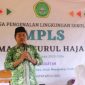 Foto. Mawardi MS saat menyampaikan Materi di Acara MPLS SMA NU Nurul Hajar, Gili Iyang Dungkek