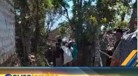 Foto. SS Video Viral di grup whatsapp perihal fenomena alam di desa moncek tengah, sumenep