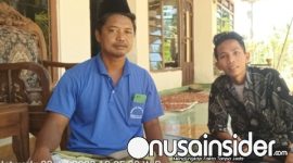 Foto. Ketua KT Sumber Baru, Moh Razi (Kiri), Syaiful Bahri (Eksternal Upland) 