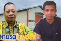 Foto. Kadiskop UKM dan perindag, Chainur Rasyid M.Si (Kiri), Aktivis ALARM, Miftahul Arifin (Kanan) 