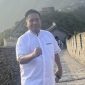 Foto. Akhmad Ma'ruf Maulana saat berada di Tembok Negara China (Tujuh Keajaiban Dunia). Ist/nusainsider.com