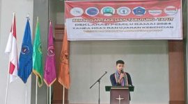 Presma IAKN Tarutung  Dicky Wahyudi Cibro 