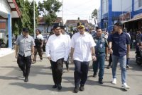Foto. Bupati Sumenep Ra Achmad fauzi dampingi Kemenhub RI tinjau Rute baru Bali-Sumenep