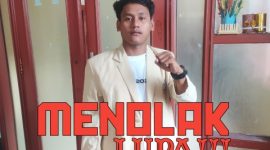 Foto. Abd Halim, Korlap aksi Gerakan Pemuda Timur Daya (Garda Raya). 