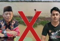 Foto. Abd Halim, Wapresma STKIP PGRI Sumenep (Kanan), Chainur Rasyid M, Si Kepala Dinas Ketahanan Pangan dan Pertanian Sumenep (Kiri). 