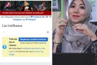 Foto. Laman Wikipedia Lia Istifhama