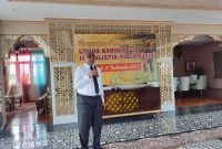 Foto. Ketua Asprov PSSI Jawa Timur Ahmad Riyadh UB PhD