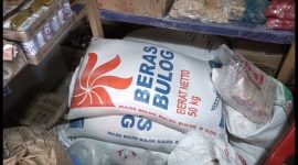Foto. Ketersediaan Beras Bulog di Medan