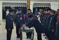 Foto. Sumpah janji jabatan Pemkab Sumenep, Kamis 21/3/2024