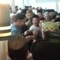 Foto. Situasi Pembagian Zakat Mal Ketua Banggar DPR RI, MH Said Abdullah di Masjid Abdullah Syechan Baghraf Desa Legung Timur Kecamatan Batang-batang