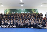 Foto Bersama Direksi dan Karyawan PT Garam Usai Acara Halal Bihalal 2024 (Ist/nusainsider.com) 