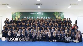 Foto Bersama Direksi dan Karyawan PT Garam Usai Acara Halal Bihalal 2024 (Ist/nusainsider.com) 
