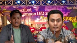 Foto. Akis Jasuli, Ketua Komisi IV DPRD Sumenep (Kanan), Andriyadi, Aktivis ALARM Sumenep (Kiri). 