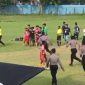 Foto. Kericuhan pertandingan U-15 di Stadion A Yani Sumenep