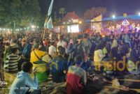 Foto. Penonton Festival Cipta Lagu Musik Tong-tong 2024 di Lapangan Kesenian Gotong royong Sumenep, Jumat 09 Agustus 2024