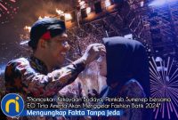 Foto. Momen Bupati Sumenep bersama istri pada Festival Batik 2023 Lalu. 
