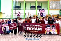 Foto. Dukungan Anak Muda Kecamatan Gapura Kepada Pasangan FAHAM For Bupati dan Wakil Bupati Sumenep Periode 2024-2029