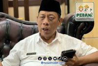 Foto. Kepala Dinas Ketahanan pangan dan pertanian (DKPP) kabupaten Sumenep, Chainur Rasyid, M.Si saat ditemui Wartawan Media nusainsider.com