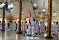 Foto. Paskibraka Kabupaten Sumenep Tahun Lalu saat dilakukan Pengukuhan Oleh Bupati Sumenep Dr H Achmad Fauzi Wongsojudo SH,.MH