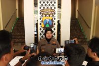 Foto. Humas Polres Sumenep, Akp Widiarti, SH saat ditemui Sejumlah Wartawan 