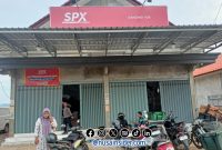 Foto. Gudang Pengiriman SPX Express Ganding