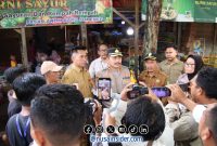 Foto. Satgas Pangan Lakukan Sidak di Pasar Anom Sumenep. 