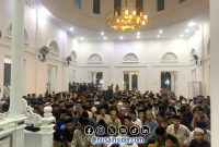 Foto. Jamaah Masjid Abdullah Syechan Baghraf Desa Legung timur. 