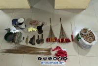Foto. Barang Bukti (BB) Bahan Peledak yang di Amankan Polres Sumenep. 