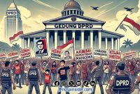 Foto. Ilustrasi pembungkaman Aspirasi Mahasiswa Uniba Madura Oleh Oknum Anggota DPRD Sumenep
