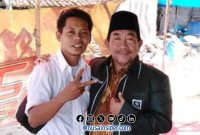 Foto. Wakil Bupati Sumenep, KH Imam Hasyim SH.,MH (Kanan) bersama Ketua Adonara Sumenep Praja Iskandar (Kiri) 
