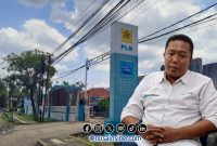 Foto. Pangky Yonkynata Ardiyansyah, Manager ULP PLN Sumenep. 